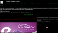 Page preview www.mineralogickyspolok.sk/ (version of 3.7.2020)